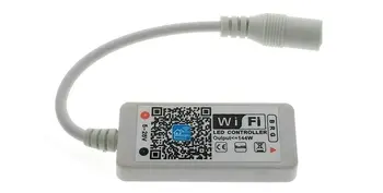 Benzi cu LED-uri Set IP65 rezistent la apa 3528 RGB 5M/300LED Banda Flexibila Lumina+App Control MIni Wifi Controler RGB+12V 3A Adaptor de Alimentare