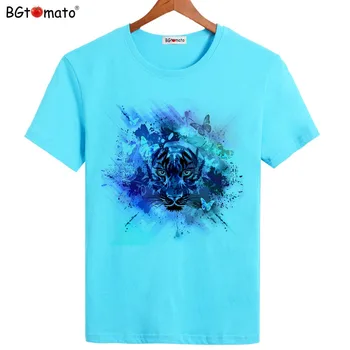 BGtomato brand Original pentru Bărbați Nou T-shirt Fierbinte de vânzare de moda haine de vară se Răcească Topuri de vara pentru barbati design Creativ vara Tees
