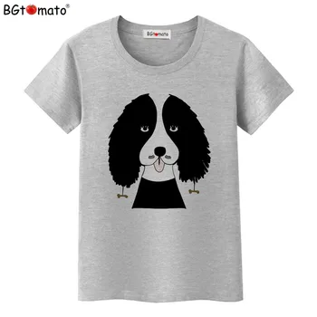 BGtomato tricou Super-drăguț Minunat câine amuzant tricouri maneca Scurta casual de vara tricou femei de Brand de bună calitate tricou femme