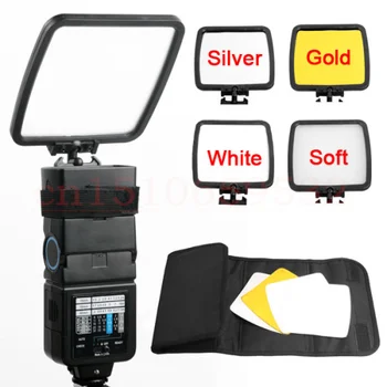 Bliț SpeedLight Softbox Flash Diffuser + Fotografie Reflector pentru camera SB-800, SB-600 580EX, 550EX, 540EZ, 430EX 420EX 380EX,