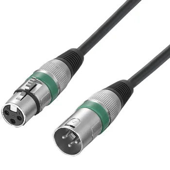 Bochara 3Pin Cablu XLR de sex Masculin la Feminin M/F Cablu Audio jack Pentru Microfon Mixer 1m 1.8 m 3m de 4,5 m, 5m 6m 7,6 m 10m 15m 20m