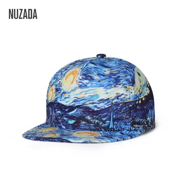 Brand NUZADA Punk Stradă Moda Barbati Femei Cuplu Șapcă de Baseball Primavara-Vara Capace Os Snapback Originale de Imprimare 3D Design de Artă Pălărie