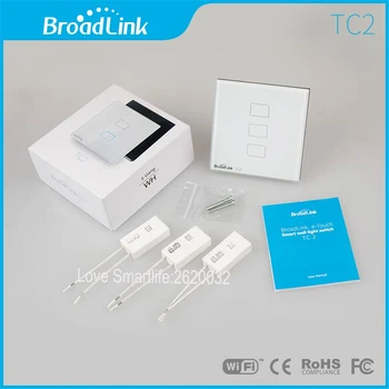 Broadlink TC2 Perete Inteligent WIFI Touch Comutator de Lumină UE 1gang 2gang 3gang UE NE-a UNIT RM2 RM Pro Telecomandă Universală RF433mhz