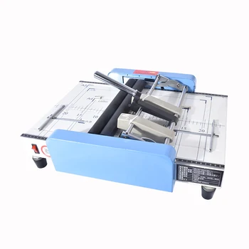 Broșură de Capsare Mașină de dimensiune A3 Pamflet Capsator Paper folding machine 2-în-1 de 220V, 50 Hz tip 24/6 capse masina de faltuit
