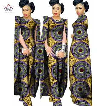 BRW 2017 Toamna Africa Ceara Print Rompers Salopeta Bazin Africane Stil de Îmbrăcăminte pentru Femei Dashiki Bumbac Fitness Salopeta WY102