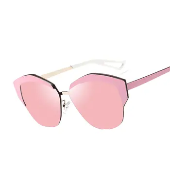 CandisGY Bărbați Femei ochelari de Soare Ochi de Pisica Doamnă de Moda Italia Brand Desinger UV400 Nuante Reci Oglindă Ochelari de Soare de sex Feminin de sex Masculin