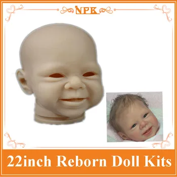 Cel mai bun Preț Renăscut Baby Doll Kituri De Silicon Moale de Vinil se Potrivesc Pentru 22inch Renăscut Papusa , se Potrivesc Pentru 20mm Ochii Fierbinte Papusa Accesorii