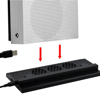 Cel Mai Nou Suport Vertical Ventilatoarele De Răcire Pentru Xbox One Consola Slim Cooler De Încărcare Pentru Xbox One S De Răcire Montare Suport Dock