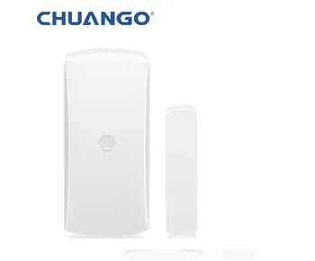 Chuango 315Mhz DWC-102 Ușă fără Fir Senzor magnetic Detector pentru sistem de Alarma Chuango