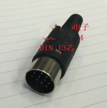 Conexiune DIN ștecherul DIN priza de 13 PINI de sex Masculin Inline DIN-13P Priza Audio Conector AV