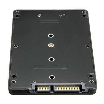 Convertor Adaptor Cazul B Cheie Soclu 2 M. 2 unitati solid state (SATA) SSD de 2.5 SATA Adaptor Adaptor de Card cu Negru Cazul