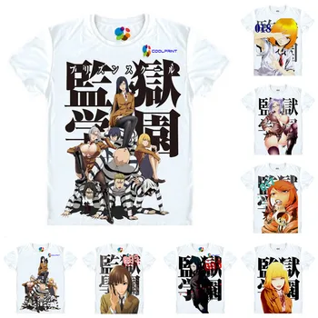 Coolprint Anime Tricou Închisoare Școală Tricouri Multi-stil Maneca Scurta Meiko Shiraki Hana Midorikawa Cosplay Motivs Hentai Tricouri