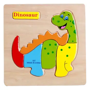 Copilul din Lemn de Puzzle mai multe stiluri Multistrat Animale Puzzle-uri Copilul Inteligenta Jucării Educative pentru copii cadouri pentru copii