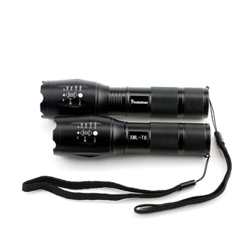 Cree xm-t6 LED Lanterna 8200lumen cu zoom lanterna led-uri pentru 18650/AAA negru rezistent la apa linterna lanterne led-uri pentru Camping ZK95