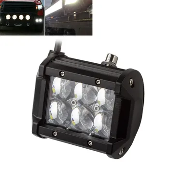 CREK 1 buc Negru 4 Inch 30W 2550LM 5D Impermeabil LED Lumina de Lucru Bar Lampa Pentru Vehicule 4WD ATV Off-road SUV