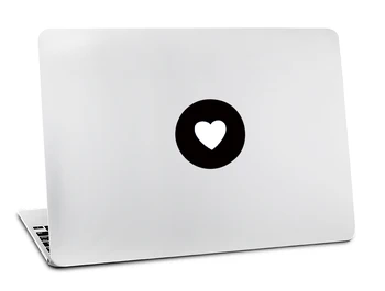 Cu iluminare de fundal de Dragoste Inima pentru Logo-ul Apple de Vinil Autocolant Piele pentru Macbook Air 11 13 Pro 13 15 17 Retina Laptop Decal