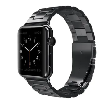 Curea din Otel inoxidabil Pentru Apple Watch 42mm 38mm Metal Clasic de Înlocuire Trupa Pentru iWatch Oameni de Afaceri Brățară Accesorii