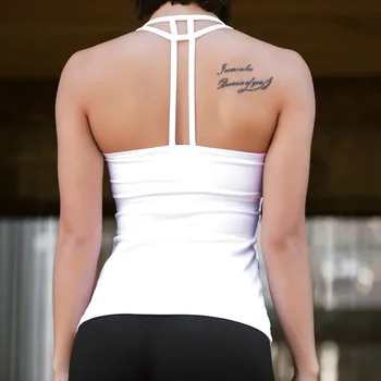 Cămașă Sport Femei Yoga Top Sexy Backless Slim Fitness Rezervor De Top Gym T Shirt Antrenament De Funcționare Culturism Vesta De Îmbrăcăminte Sport