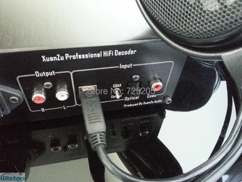 DAC Decodor Profesionale PCM1794 placa de Sunet USB Optic Coaxial Input TPA6120 Amplificator pentru Căști PC HIFI
