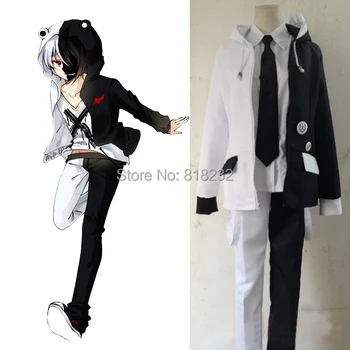 Danganronpa Monokuma Școală Strat Uniform Sacou Camasa Pantaloni De Costum Cosplay Anime Costume