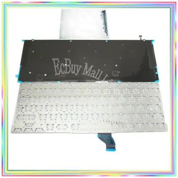 De Brand nou rus RU Tastatură cu Iluminare din spate si tastatura șuruburi pentru Macbook Retina 13.3
