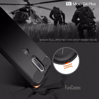 De lux Dotate Caz pentru Motorola Moto G4 Caz sFor fundas Moto G4 Plus Capac Caz de 5.5 inch ajax telefoon hoesjes caso