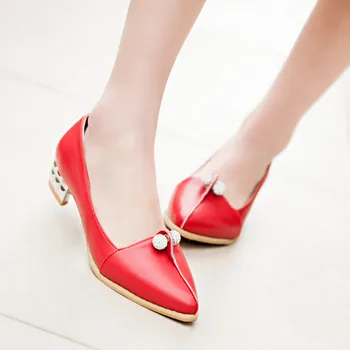 De mari Dimensiuni 34-47 Moda pentru Femei Pantofi pentru Femeie Apartamente de Primăvară Pantofi pentru Femeie Pantofi de Balet de Metal a Subliniat Deget de la picior Solid Pantofi Casual T1
