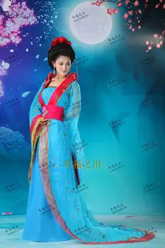 De Vânzare la cald Nou Antice Chineze Tradiționale Royal Dramaturgice Costum Haina Rochie de Transport Gratuit XF10