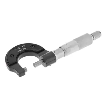 De înaltă Calitate 0-25mm/0.01 mm Micrometru de Exterior Etrier Precision Gauge Șubler cu Vernier Instrumente de Măsurare