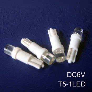 De înaltă calitate 6,3 V T5 led lumini Pilot,T5 DC6V led Indicator de lumini Led-uri lampa de control T5 led Semnal lumina transport gratuit 10buc/lot