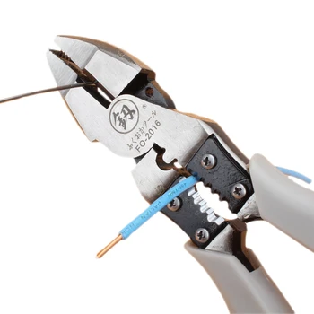 De înaltă calitate de sârmă stripteuză electrice clește de sârmă de tăiere lateral snips culoare cleste multi-instrument ferramentas