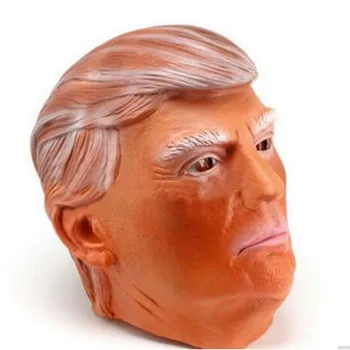De Înaltă Calitate Donald Trump Partid Plin Cu Cagule Pe Cap Realiste Horror Costum Cosplay Latex Mascaradă Masca Petrecere De Halloween Consumabile