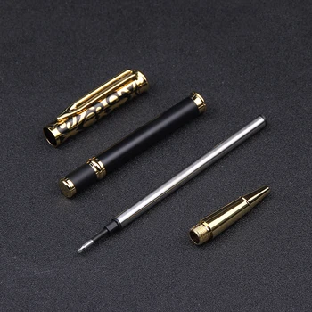 De înaltă Calitate Gol Sculpta pixuri roller 0.5 mm negru de cerneală pix de Afaceri stiloul pentru a scrie articole de papetărie cadou 2023