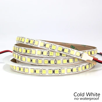 De înaltă Luminozitate LED strip 5054 600LEDs 12V 5M banda LED flexibil lumina 120 led/m , gheață albastru / alb rece / alb cald