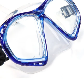 DEEPGEAR Miop Scufundări Masca pentru Adult PC-ul Clar miopie obiectiv masca de scuba scurt cu deficiențe de vedere scafandri scuba masca, snorkel Top unelte