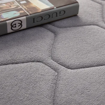 DeMissir Solid Model în Relief Fleece 200cm Rotund Covor Pentru sufragerie Scaun Dormitor Pad tapete țapiș alfombra tappeto