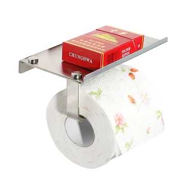 Desen rola de hârtie igienică suport cu Raft de Perete Montat Suportul pentru Rola de Hârtie baie, toaletă suportul pentru rola de hârtie parctical durabil