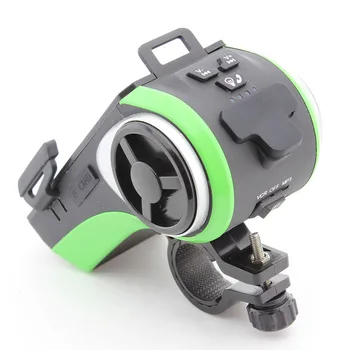 Difuzor Bluetooth Smart Impermeabil Vorbitor de Biciclete music player Mp3 player Lanterna LED-uri Power bank 4400mah Bicicleta Difuzor Audio
