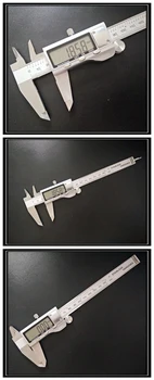 Digital șubler cu vernier Inox etrier 0-150MM 6 inch 0,01 mm afisaj digital electronic riglă de măsurare a lungimii instrumente