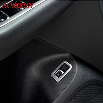 Din oțel inoxidabil comutator portbagaj decorative, banda de lumina de interior de conversie dedicat pentru toate modelele Audi Q5 2009-accesorii auto-styling