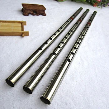 Din Oțel inoxidabil Flaut, Instrument Muzical Tradițional Chinez Dizi ca flaut de bambus În F-Cheie transversale Flauta Pentru Incepatori