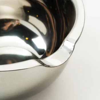 Din oțel inoxidabil unt lapte creuzet de topire ciocolată rezervor Vas cu Mâner de Unt Încălzit produse de Patiserie de Copt Instrumente Filtru de Fondue