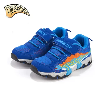 Dinoskulls Copii Copii Pantofi Baieti Adidasi 2018 Nouă Primăvară din Piele Brand de Pantofi Sport 3D Pantofi pentru Copii Dinozaur