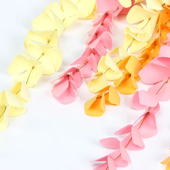 DIY Agățat Hârtie Wisteria Hârtie Ghirlandă de Flori de Ramură Decor de Paști Nunta Pepinieră Primăvara Petrecerea de Ziua Fundal