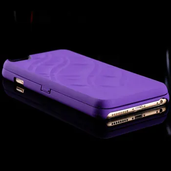 Doamna de moda 3D Apă Flip PU Piele Caz Pentru iPhone 6 6S Pentru iPhone 6 Plus 6S + Portofel Caz Oglindă Dual Layer Capacul Fantei pentru Cartela