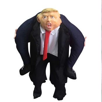 Donald Trump Pantaloni Partid Rochie De Până Plimbare Pe Mine Costume Mascota Transporta Înapoi Noutate Jucării Petrecere De Halloween Distractiv Cosplay Haine