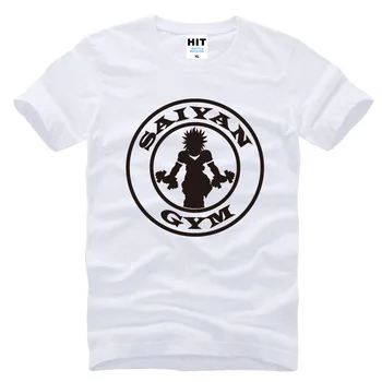 Dragon Ball Z DBZ Saiyan Sport Noutate pentru Bărbați T-Shirt T-Shirt Pentru Bărbați 2016 Nou Maneci Scurte O de Gât de Sus de Bumbac Tee Camisetas Hombre