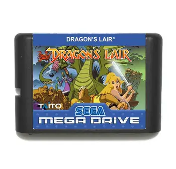 Dragoni Vizuina 16 biți MD Carte de Joc Cu Cutie de vânzare cu Amănuntul Pentru Sega Megadrive/Genesis