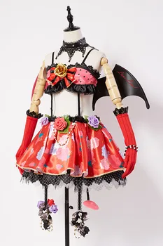 Dragoste Live! Iubesc viata Noua SR Eli/Eri Ayase Mic Demon, Diavol Transformat Uniformă Halloween Cosplay Costum Pentru Femei Barbati