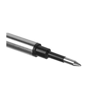 Ducele 10.2 cm Lungime Scurt Pix Refill 10buc/lot 0.5 mm Negru de Cerneală Plat Rollerball Pen Rezerve pentru Duke Model 2009,338 Etc